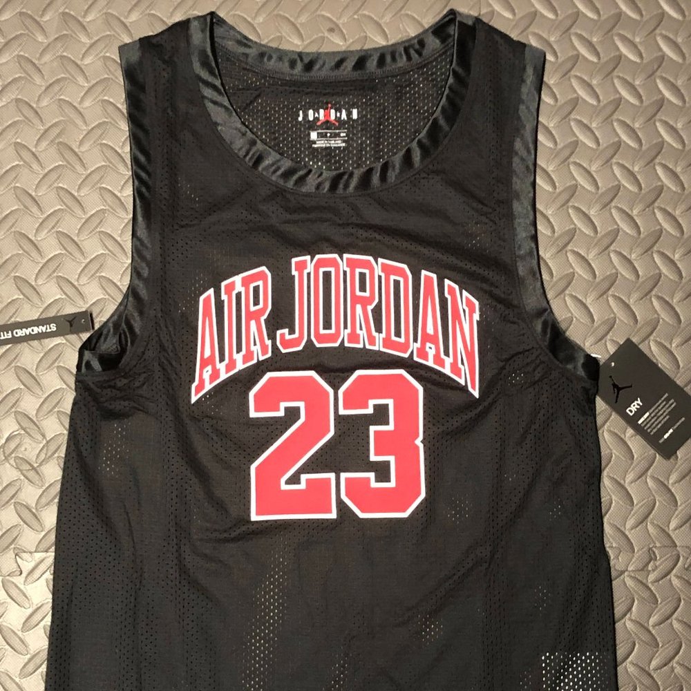 NEW Nike Jordan DNA Distorted Jersey UNC Chicago - Picture 2 of 14